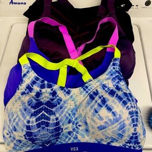 VSX lightweight sport bras 4 in 36DD